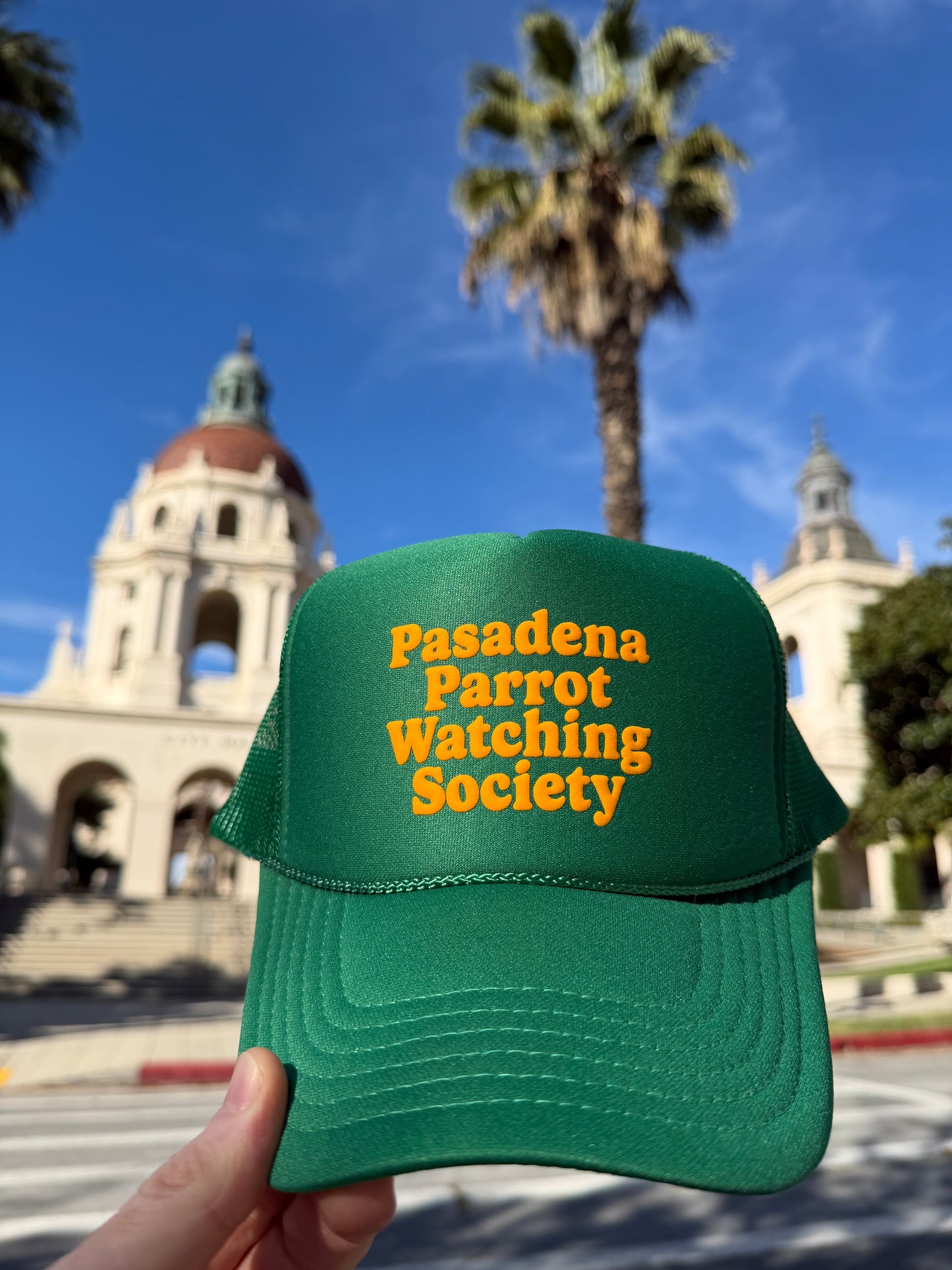 Pasadena Parrot Watching Society Trucker Hat