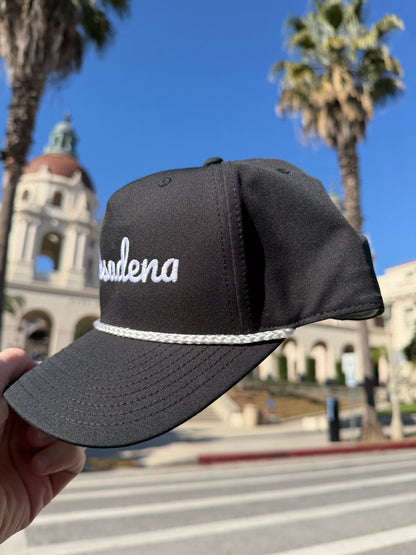 Pasadena Classic Rope Hat - BLACK