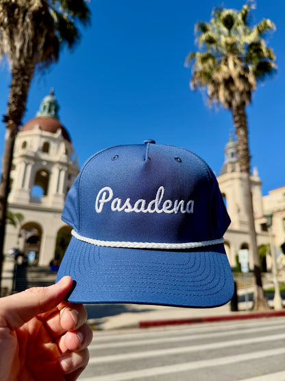 Pasadena Classic Rope Hat - BLUE