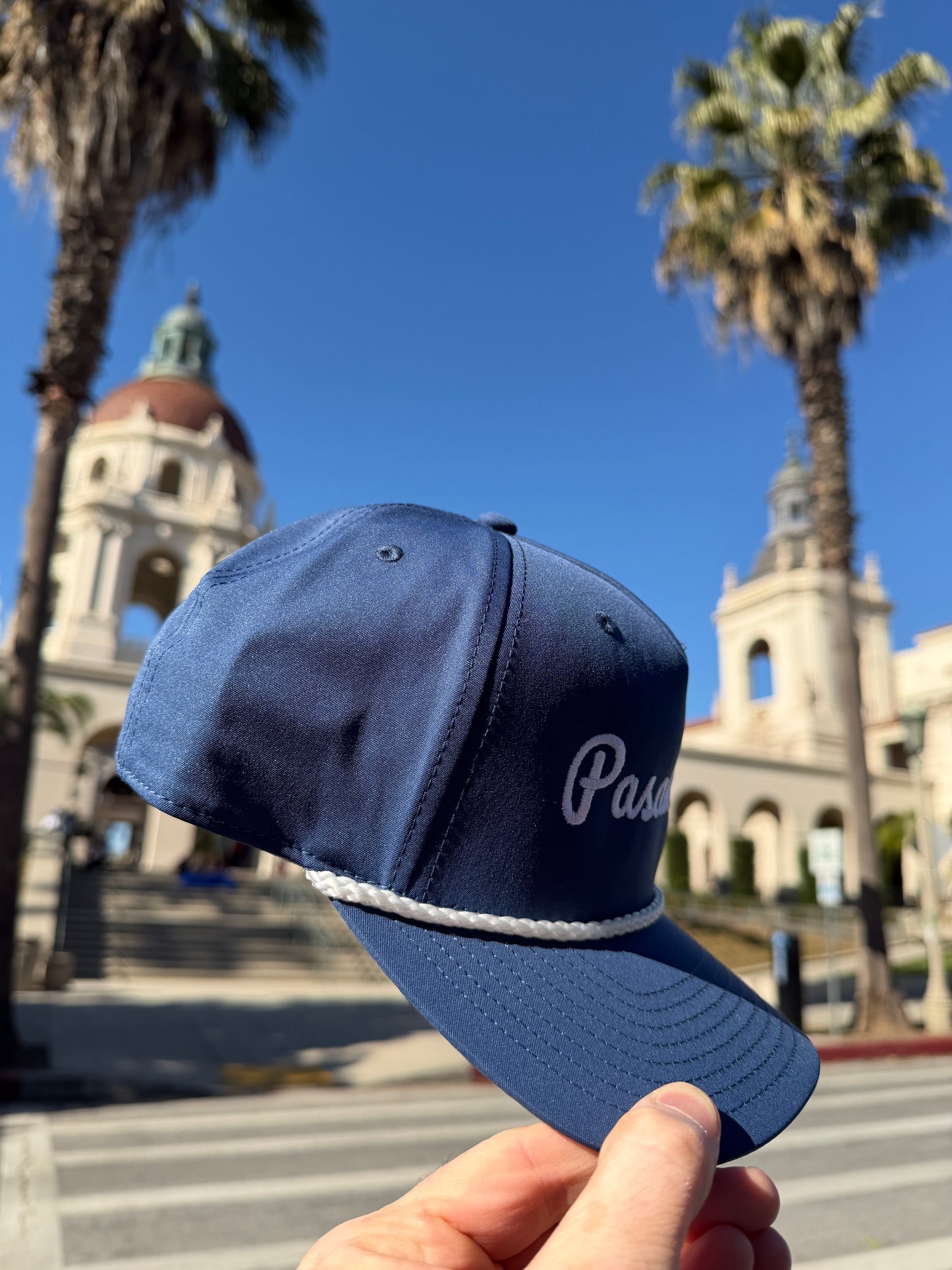 Pasadena Classic Rope Hat - BLUE
