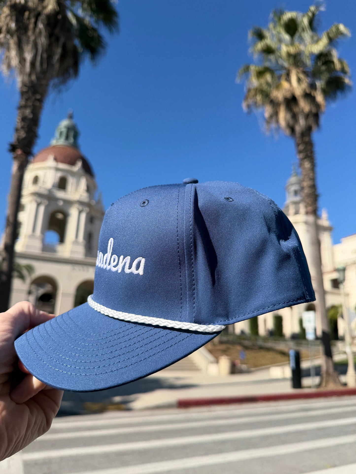 Pasadena Classic Rope Hat - BLUE